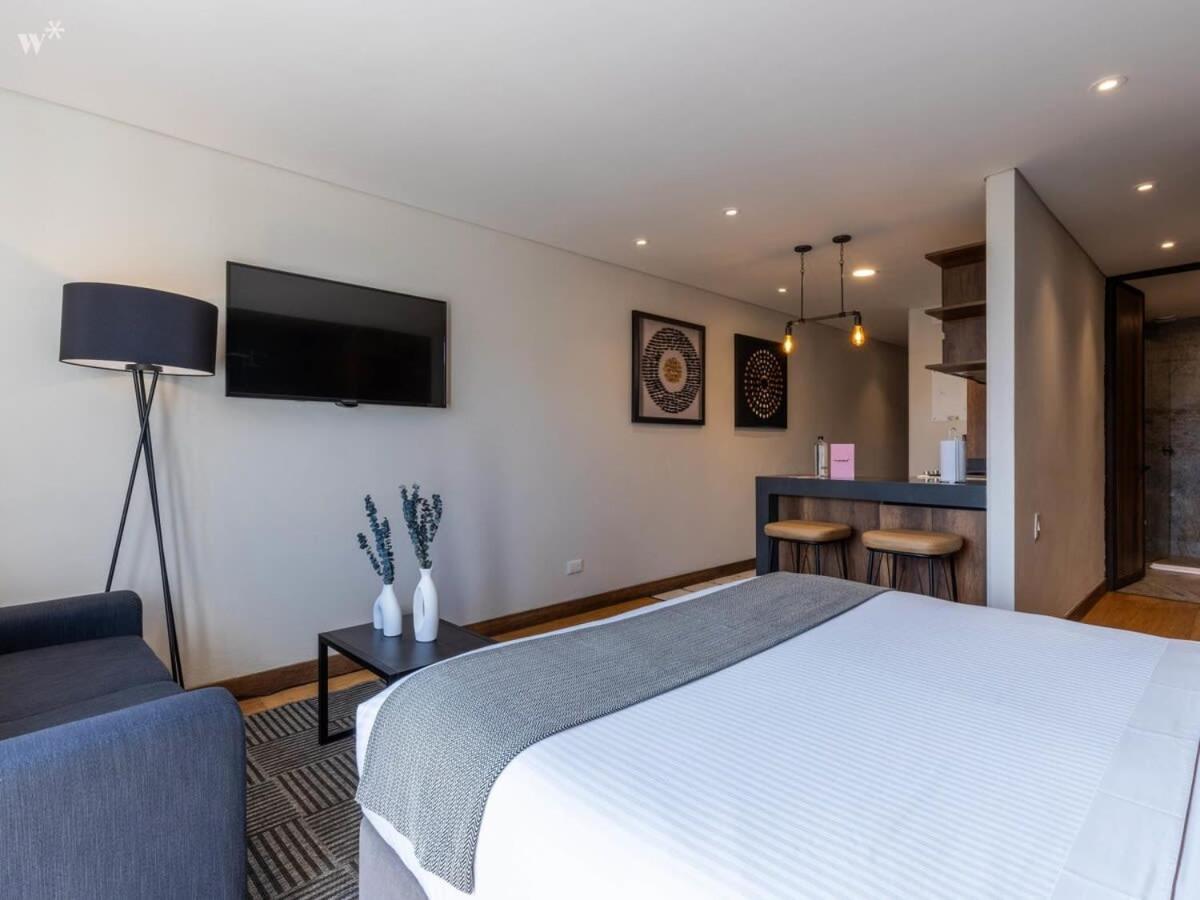 Classy Loft in La Candelaria Bogota Bagian luar foto
